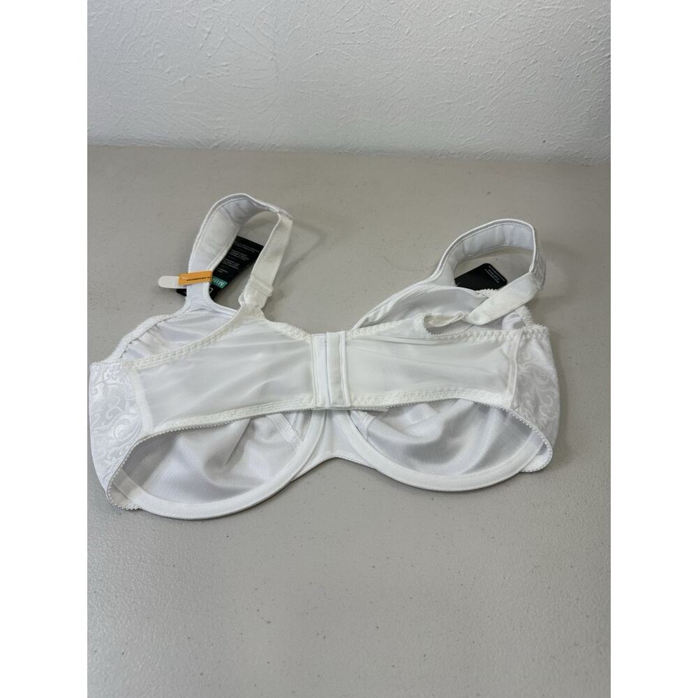 NWT Bali Minimizer Bra 38DD White Breathable Adjustable Support - Picture 4 of 15